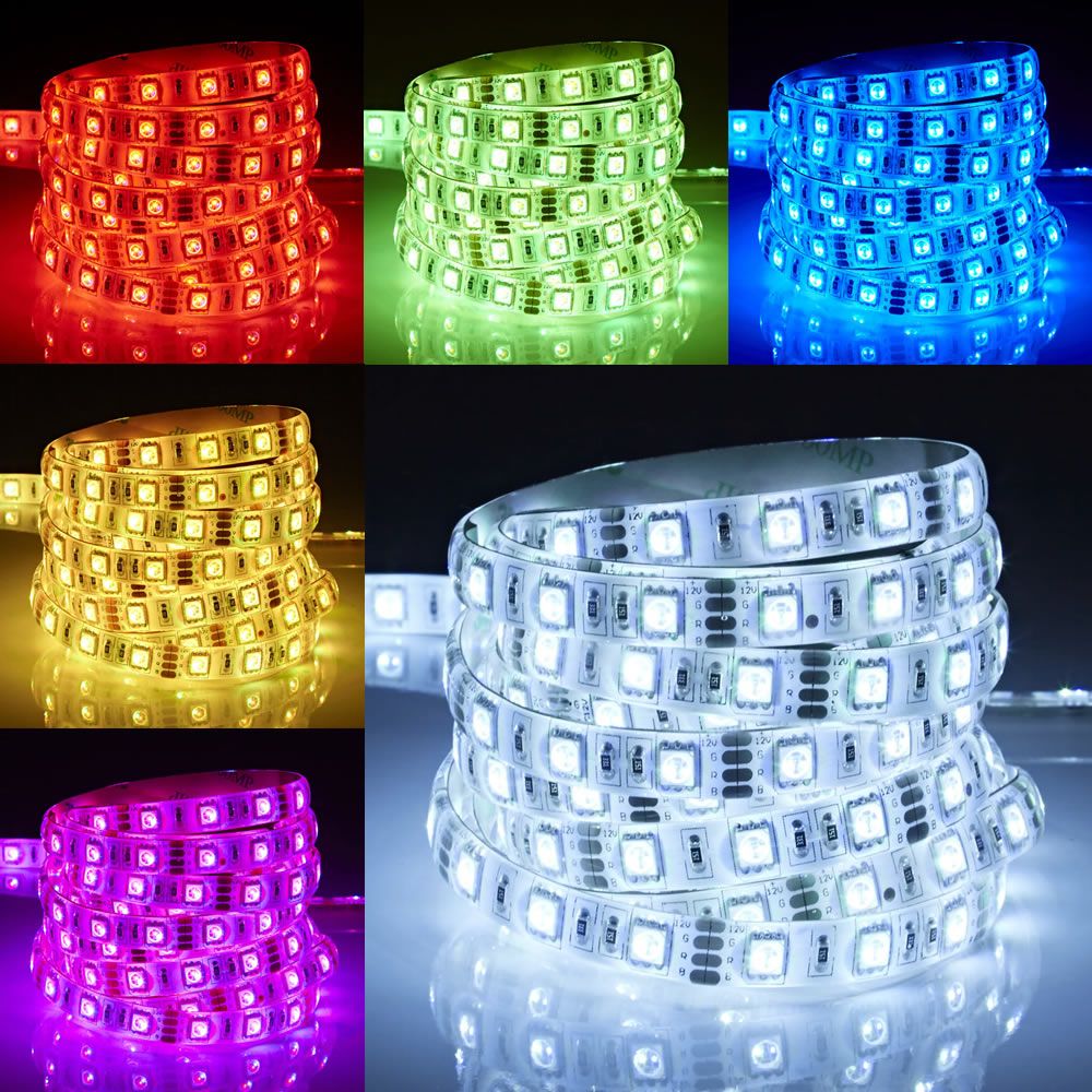 Biard 5m 5050 300 LED Strip, farbwechselnd, Wasserfest IP65