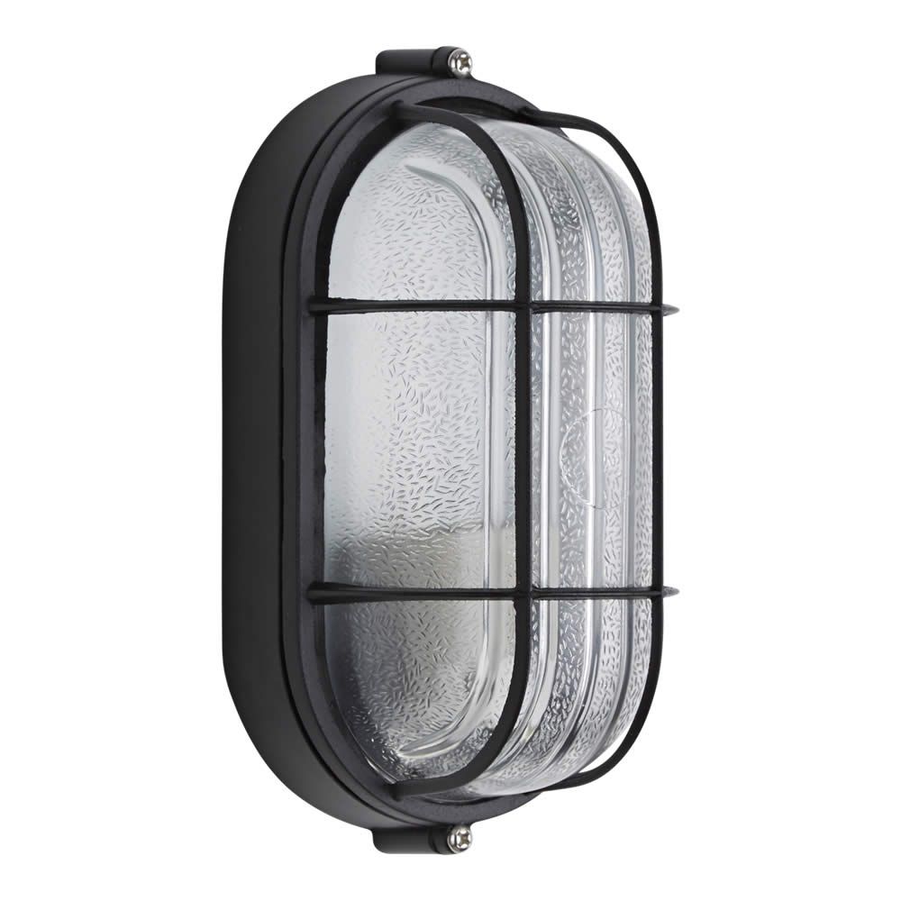 Biard Kellerlampe mit Schutzgitter Außenleuchte Oval E27