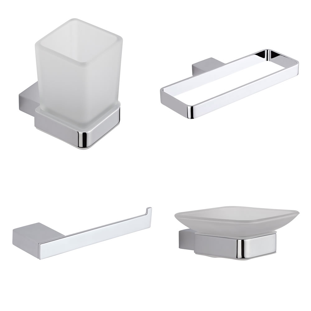 Badezimmer 4-teiliges Zubehör Set - Parade