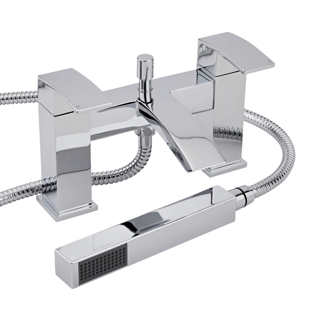 Badewannenarmatur mit Handbrause - Wick