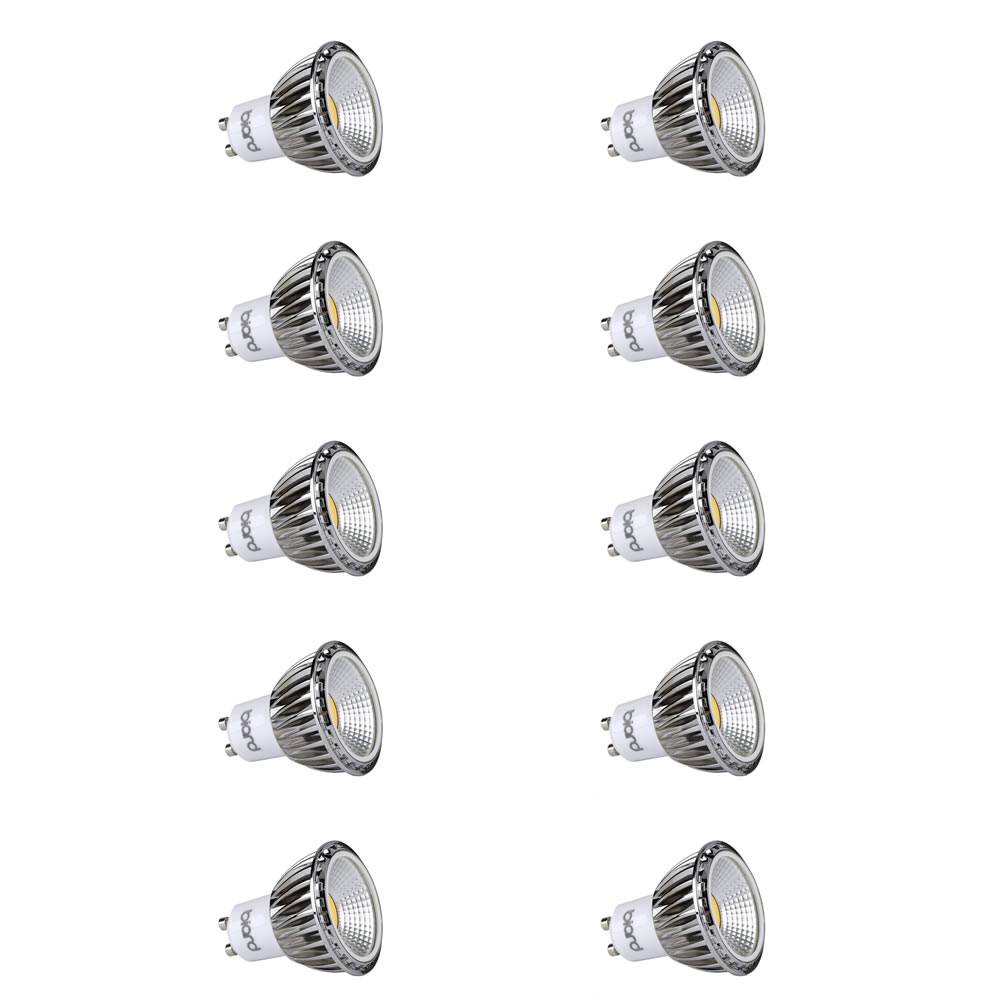 Biard 10x 5W GU10 COB LED Spot