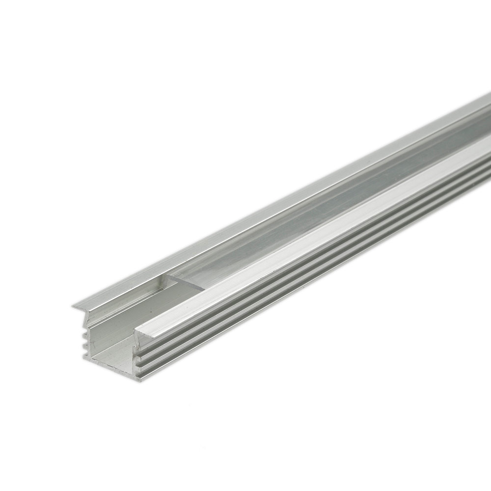 Biard 5x Einbau-Befestigungs-Schiene Eckig 100cm für LED Strips