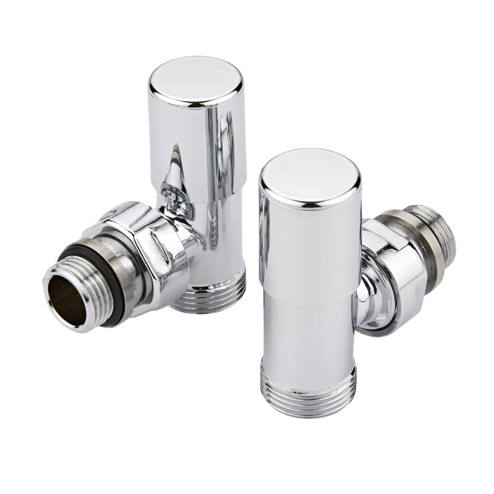 Heizkörperwinkelventil mit Eurokonus für 16mm Kupferrohre