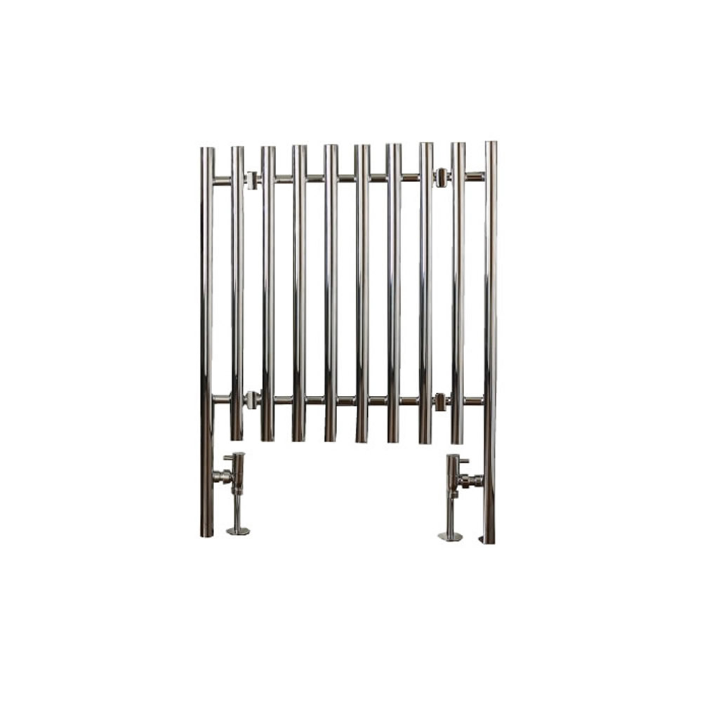 Handtuchheizkörper Chrom 800mm x 600mm 563W - Vertice