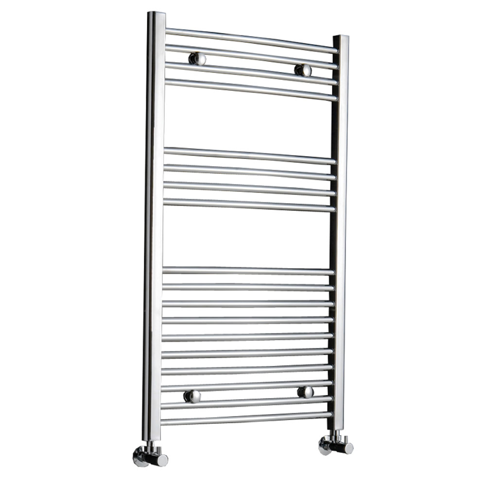 Handtuchheizkörper Gebogen Chrom 1000mm x 600mm 417W - Ischia