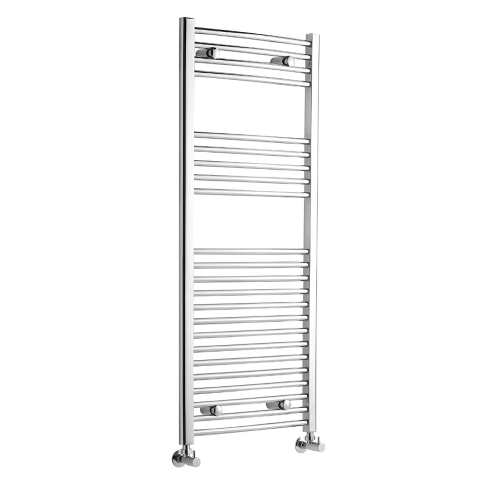 Handtuchheizkörper Gebogen Chrom 1200mm x 500mm 449W - Ischia