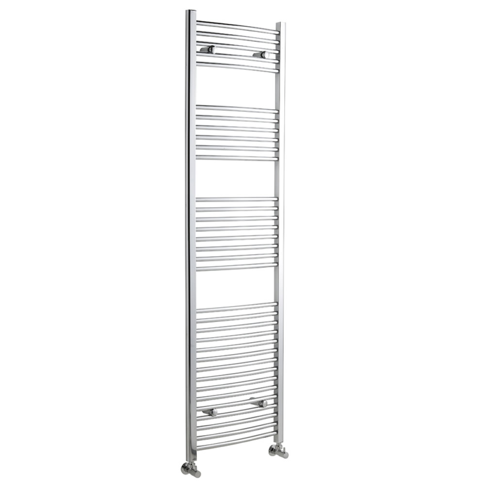 Handtuchheizkörper Gebogen Chrom 1800mm x 500mm 669W - Ischia