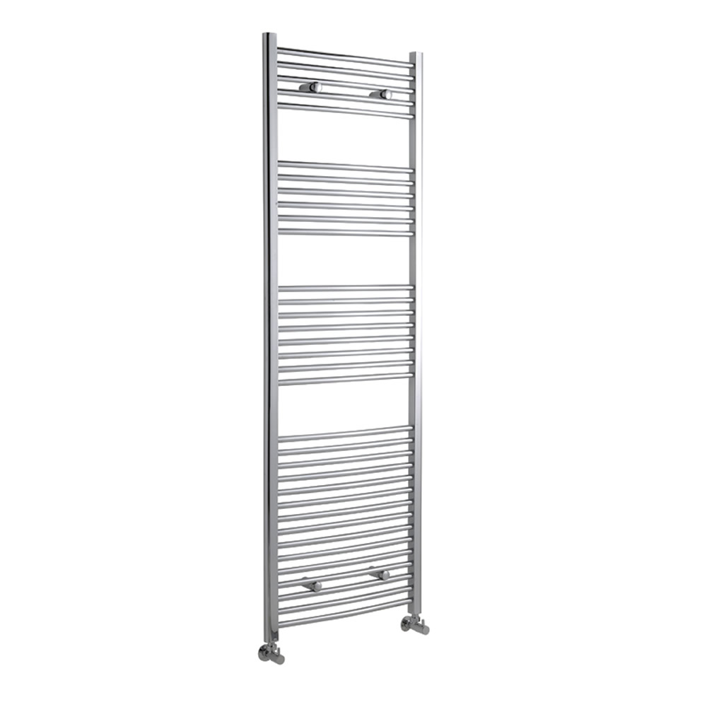 Handtuchheizkörper Gebogen Chrom 1800mm x 600mm 669W - Ischia