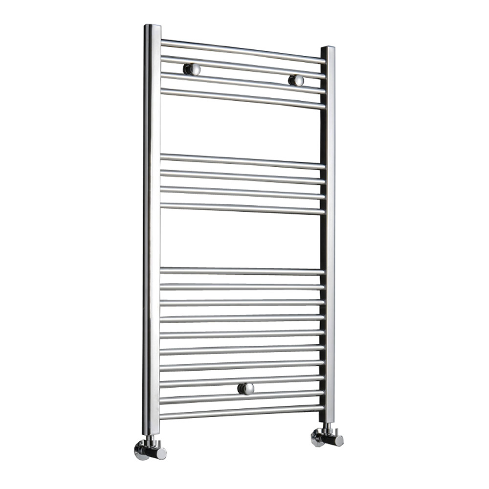 Handtuchheizkörper Gebogen Chrom 1000mm x 500mm 366W - Ischia
