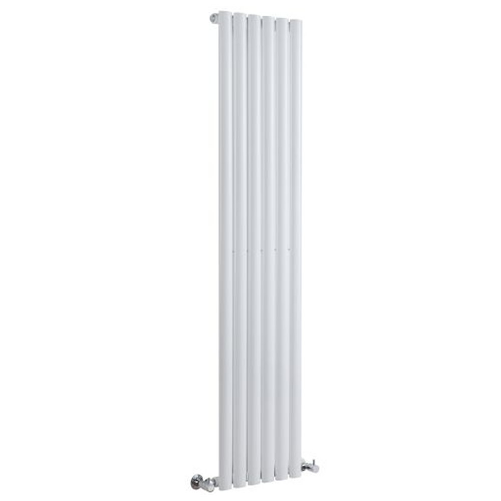 Design Heizkörper Vertikal Einlagig Weiß 1780mm x 354mm 892W - Revive