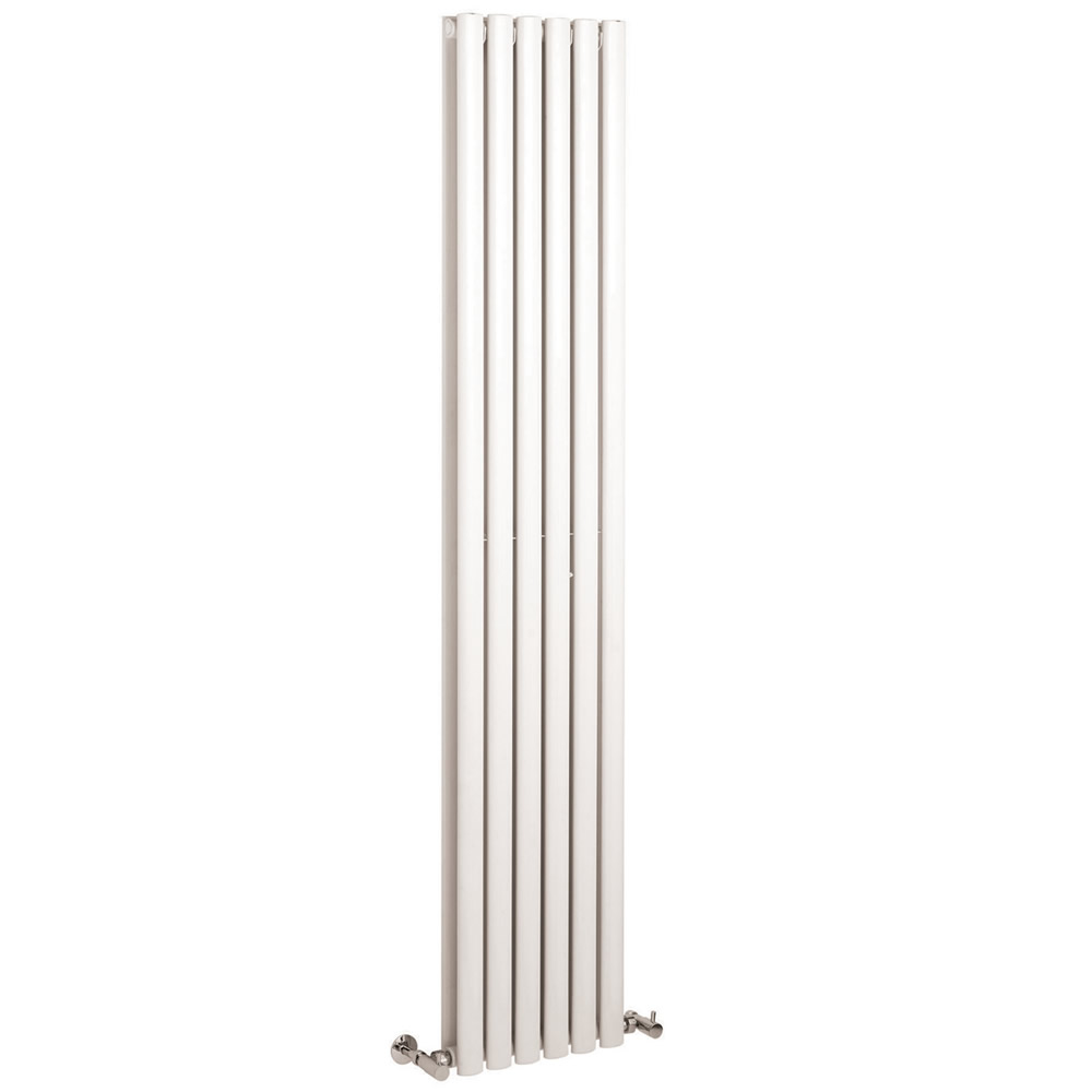 Design Heizkörper Vertikal Doppellagig Weiß 1780mm x 354mm 1401W - Revive
