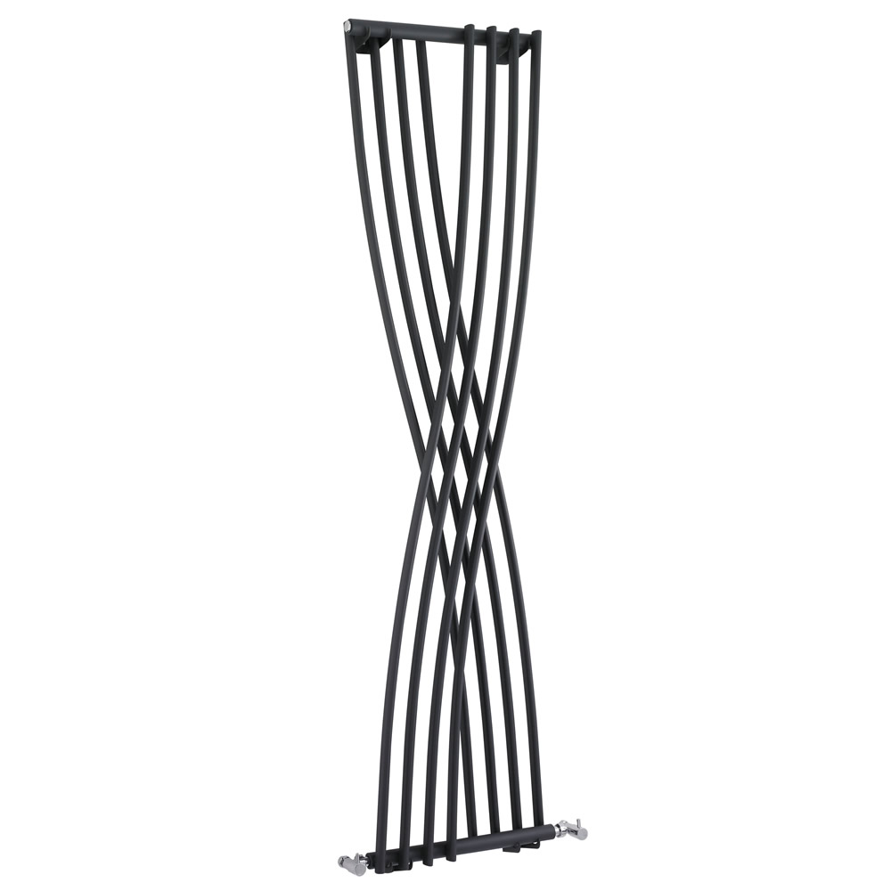 Design Heizkörper Vertikal Einlagig Anthrazit 1775mm x 450mm 925W - Xcite