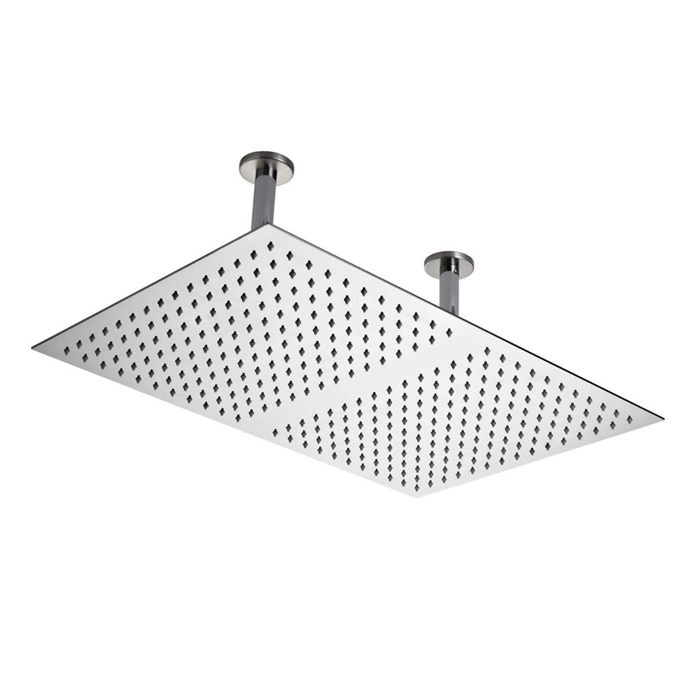 Doppelter extra Großer Edelstahl Duschkopf 600mm x 400mm