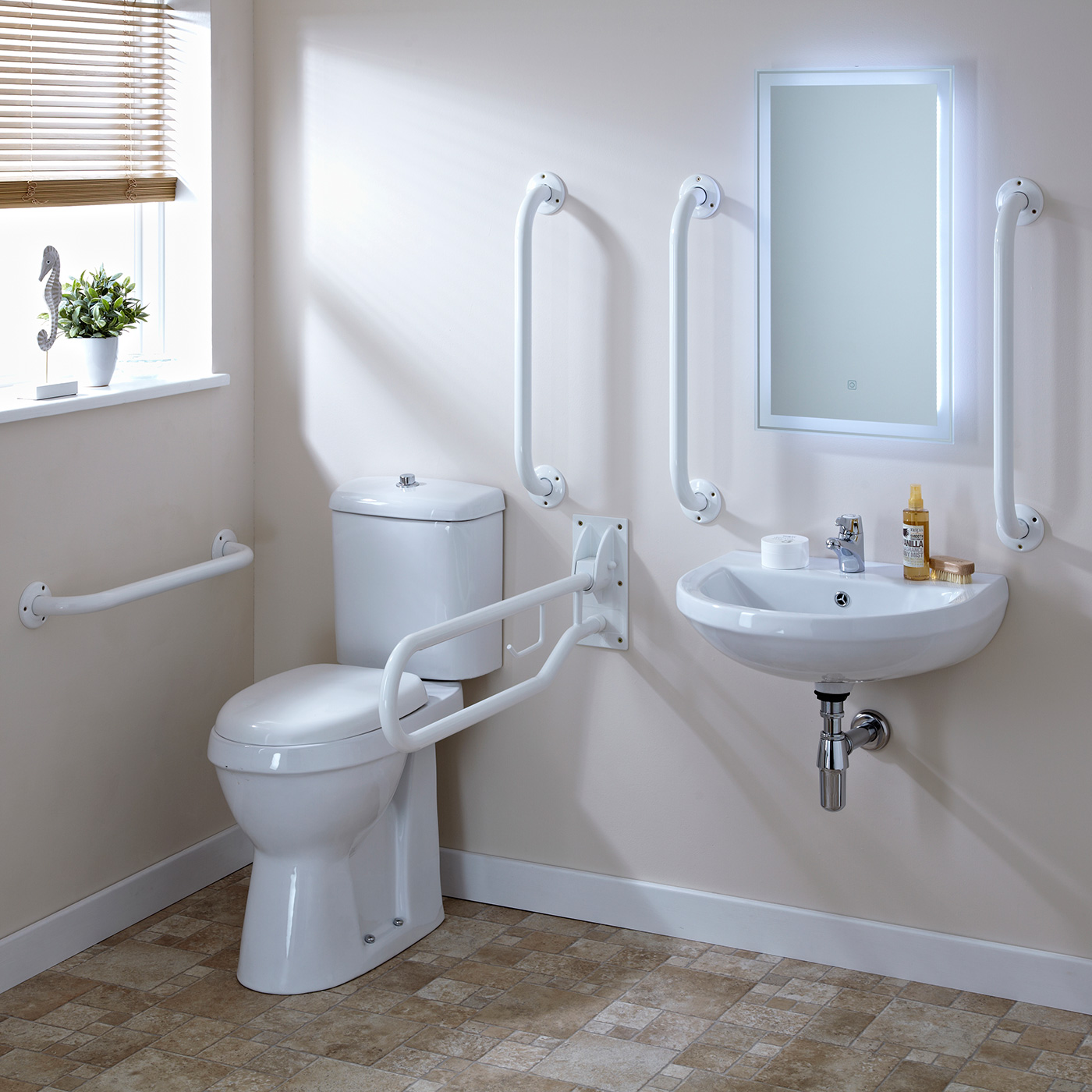 Barrierefreie Toilettenausstattung