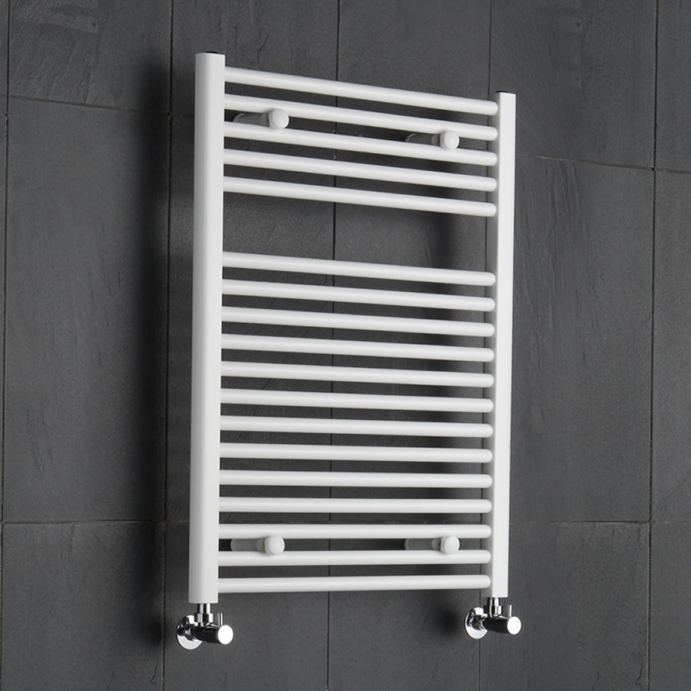 Handtuchheizkörper Weiß 800mm x 600mm 567W - Etna