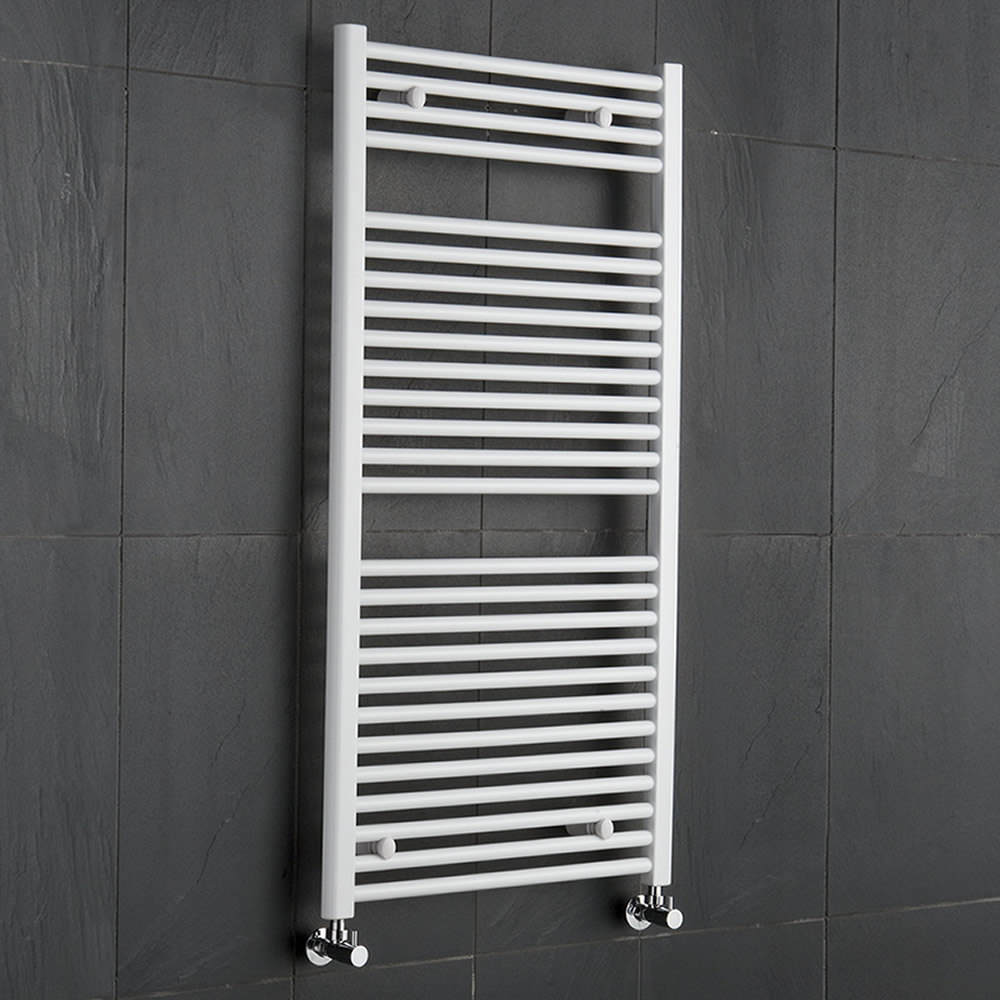 Handtuchheizkörper Weiß 1200mm x 600mm 815W - Etna