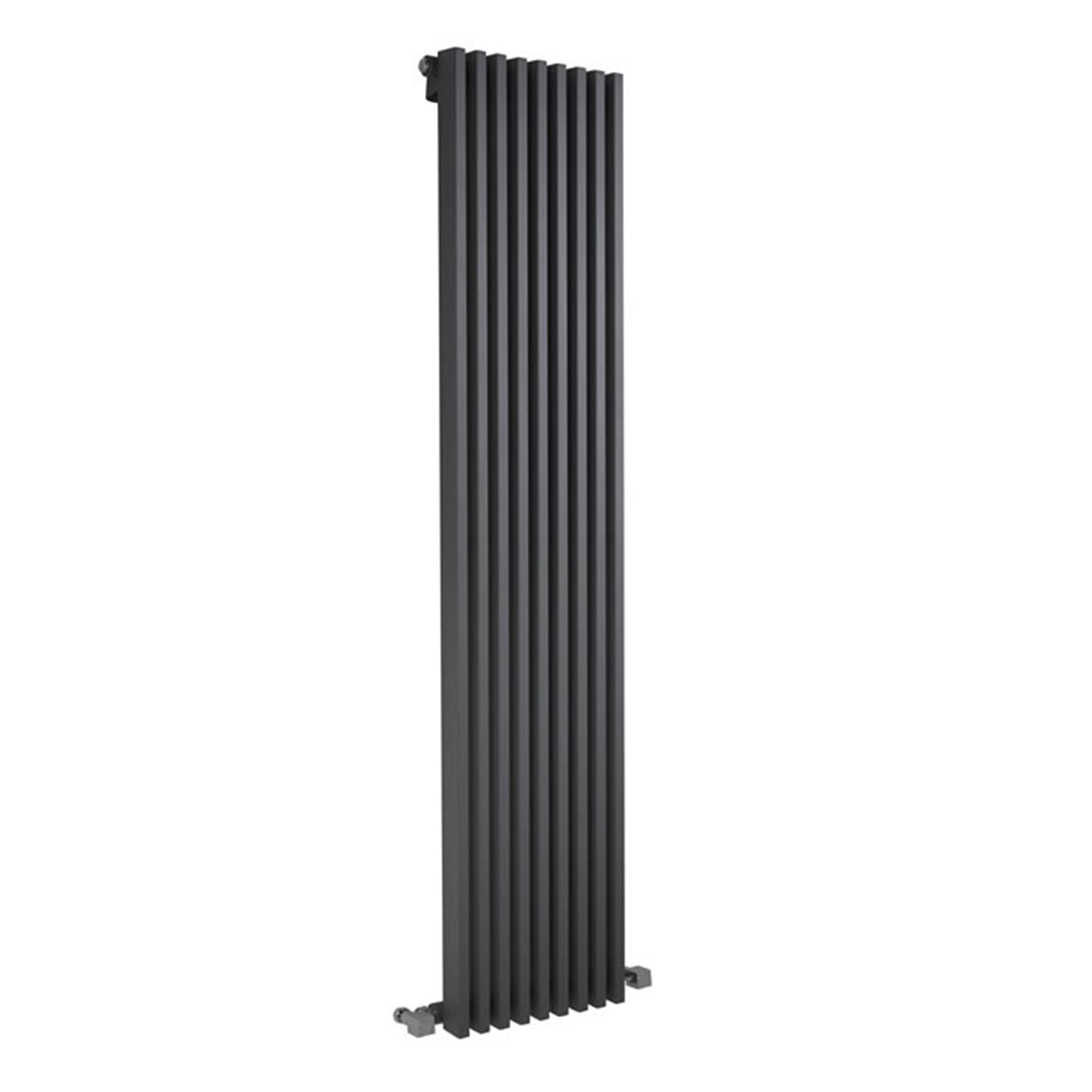 Design Heizkörper Vertikal Einlagig Anthrazit 1780mm x 342mm 1177W - Fin