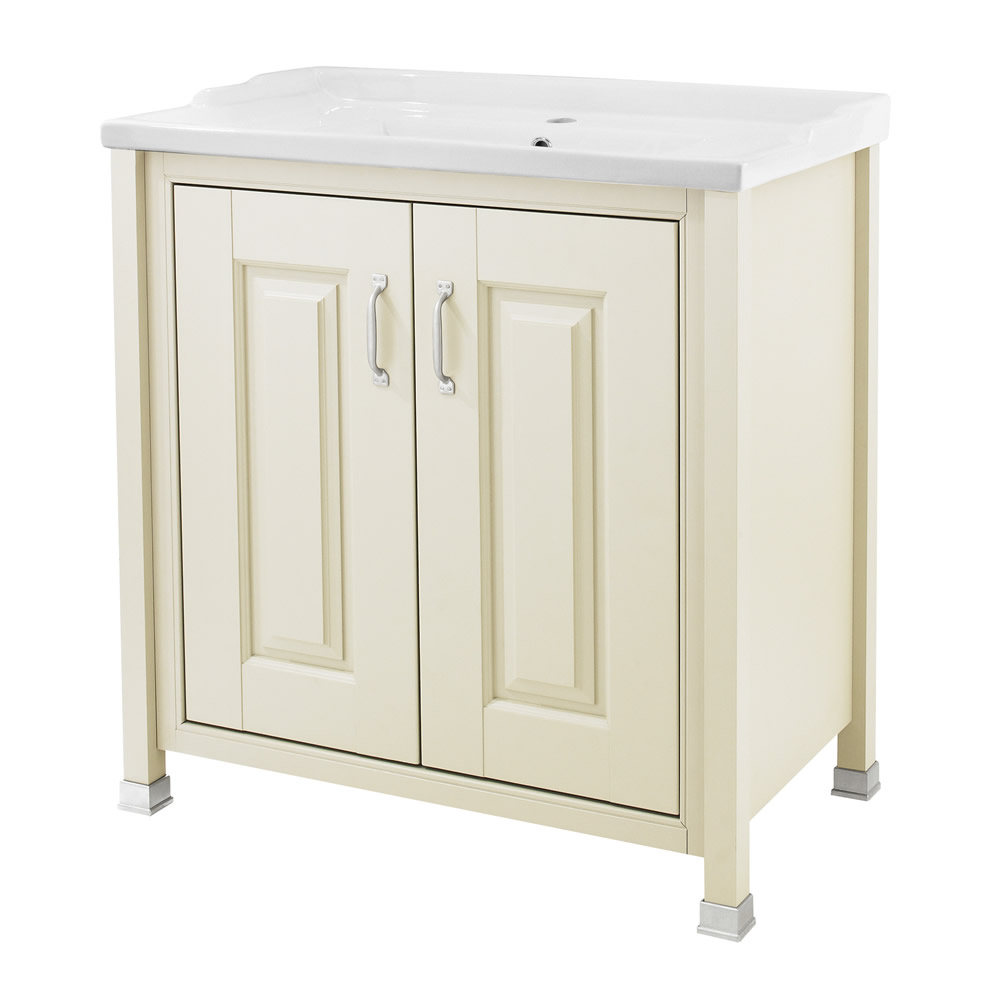 Waschtischunterschrank Elfenbein Old London 843x800x460mm