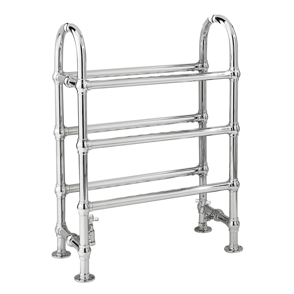 Handtuchheizkörper Nostalgie Chrom 780mm x 685mm 426W - Adelaide