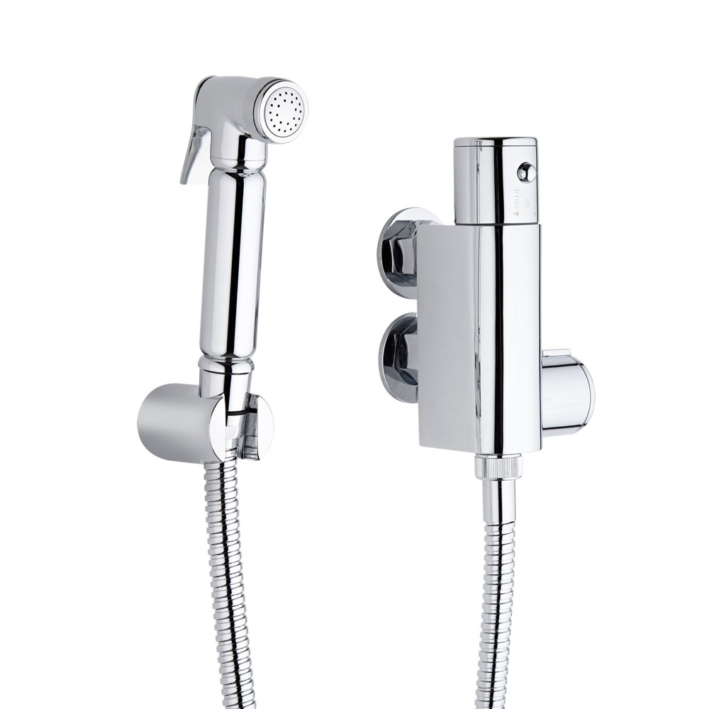 Bidet Hygienedusche Thermostatisch Chrom