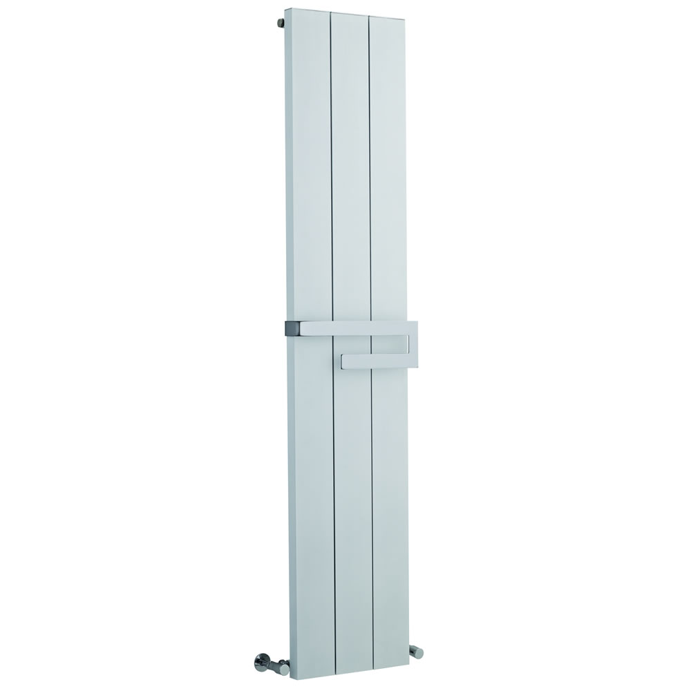 Design Heizkörper Vertikal Einlagig Weiß 1800mm x 370mm 1265W - Ceylon