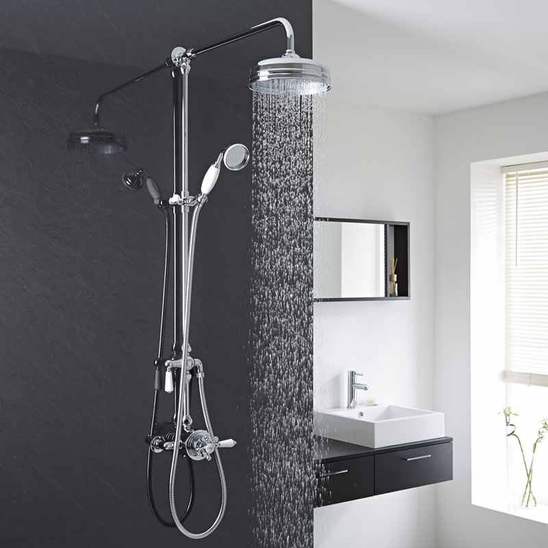 Thermostatisches Dual-Duschsystem traditionelles Design - Topaz I
