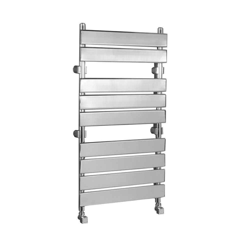 Handtuchheizkörper Gebogen Chrom 950mm x 500mm 394W - Elgin