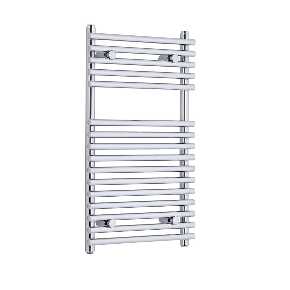 Handtuchheizkörper Gebogen Chrom 750mm x 450mm 324W - Etna