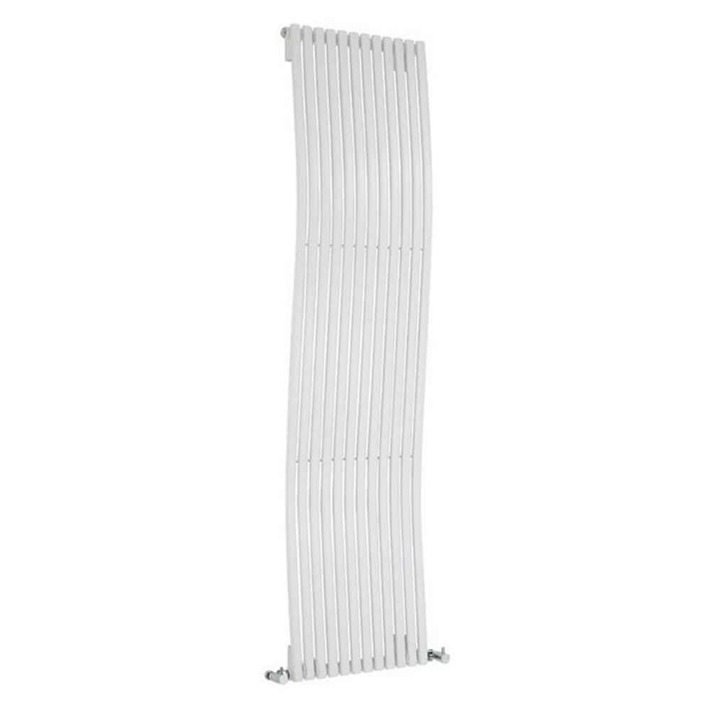 Design Heizkörper Vertikal Einlagig Weiß 1600mm x 460mm 1185W - Palero