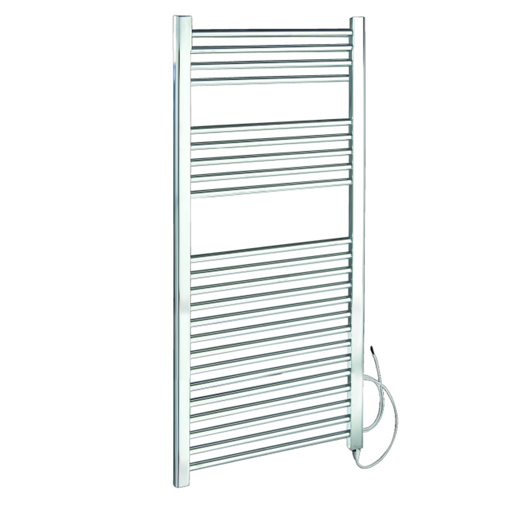 Handtuchheizkörper Elektrisch Chrom 1200mm x 600mm 317W - Ischia