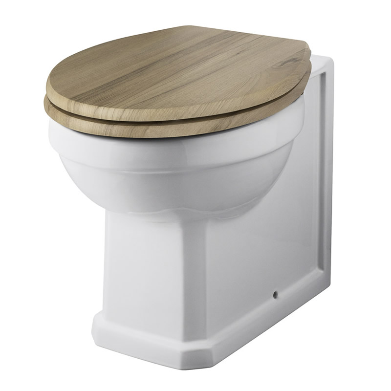 Keramik-Toilette mit wählbarem WC-Sitz - Amersham
