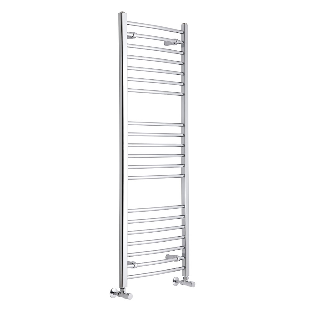 Handtuchheizkörper Gebogen Chrom 1400mm x 500mm 438W - Eco