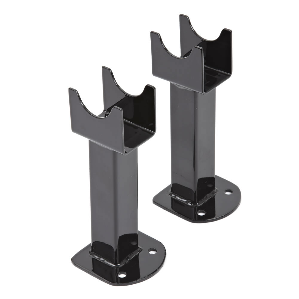 Füße für Design Heizkörper Parallel in Schwarz