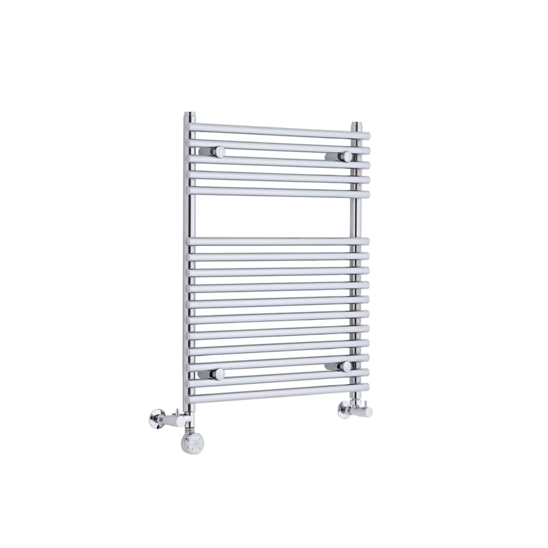 Handtuchheizkörper Mischbetrieb Chrom 750mm x 600mm 318W - Etna