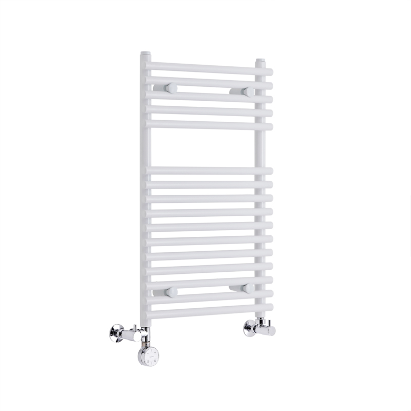 Handtuchheizkörper Mischbetrieb Weiß 750mm x 450mm 274W - Etna
