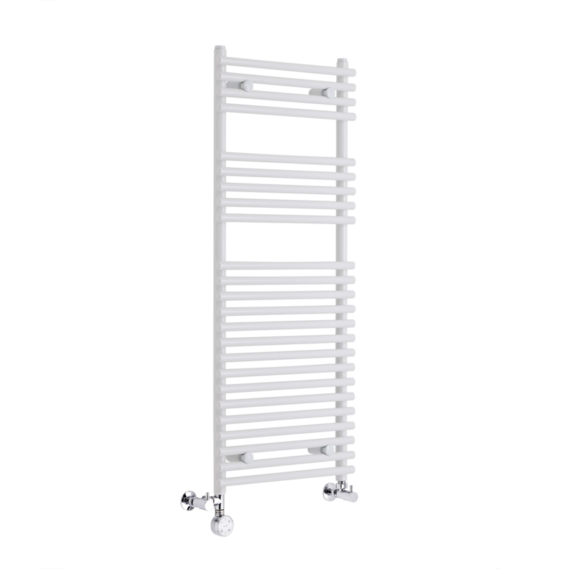 Handtuchheizkörper Mischbetrieb Weiß 1150mm x 450mm 412W - Etna