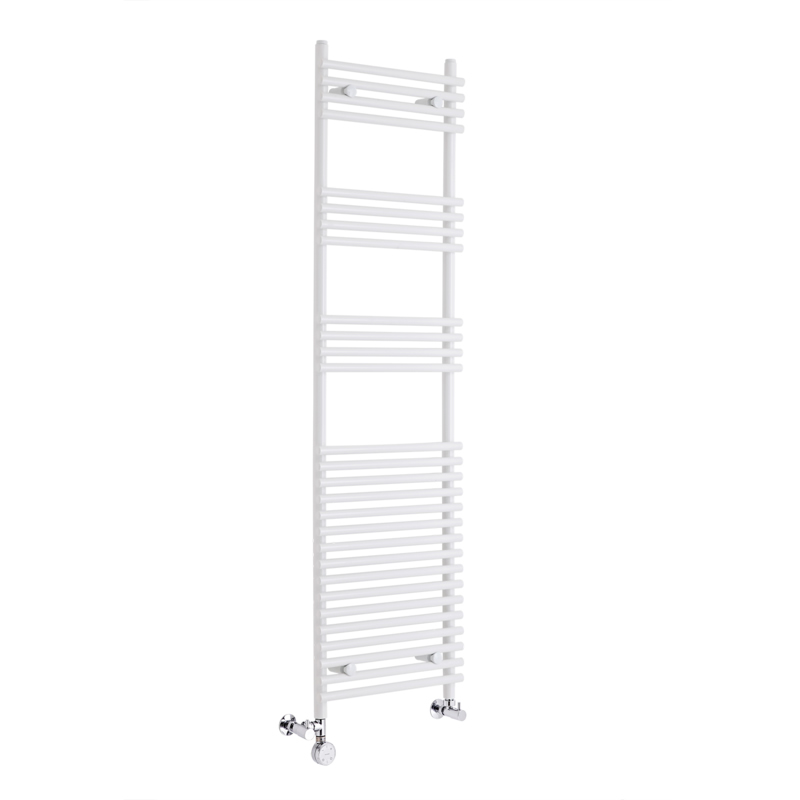 Handtuchheizkörper Mischbetrieb Weiß 1650mm x 450mm 507W - Etna