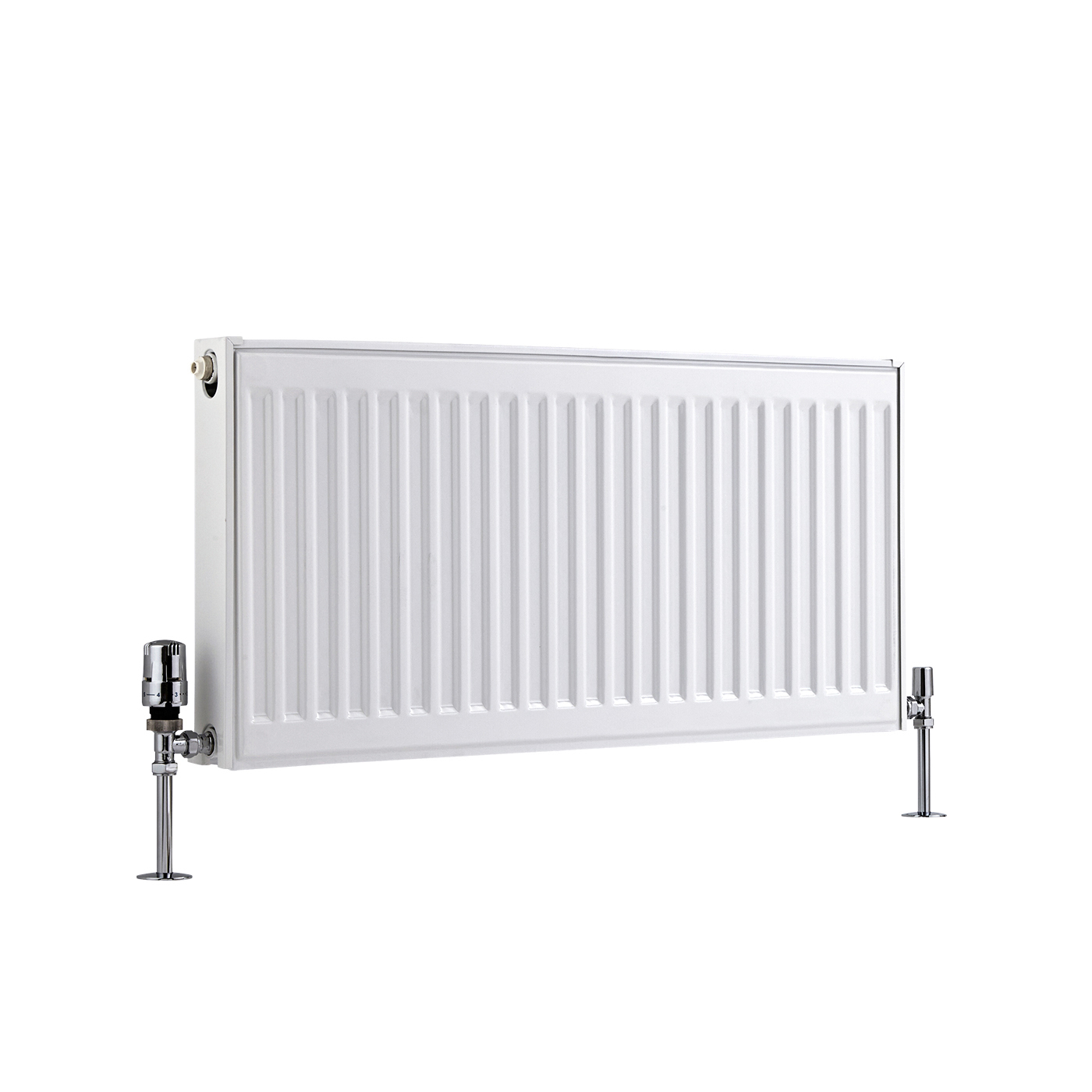 Kompaktheizkörper Horizontal Typ 21 Weiß 400mm x 800mm 765W - Eco