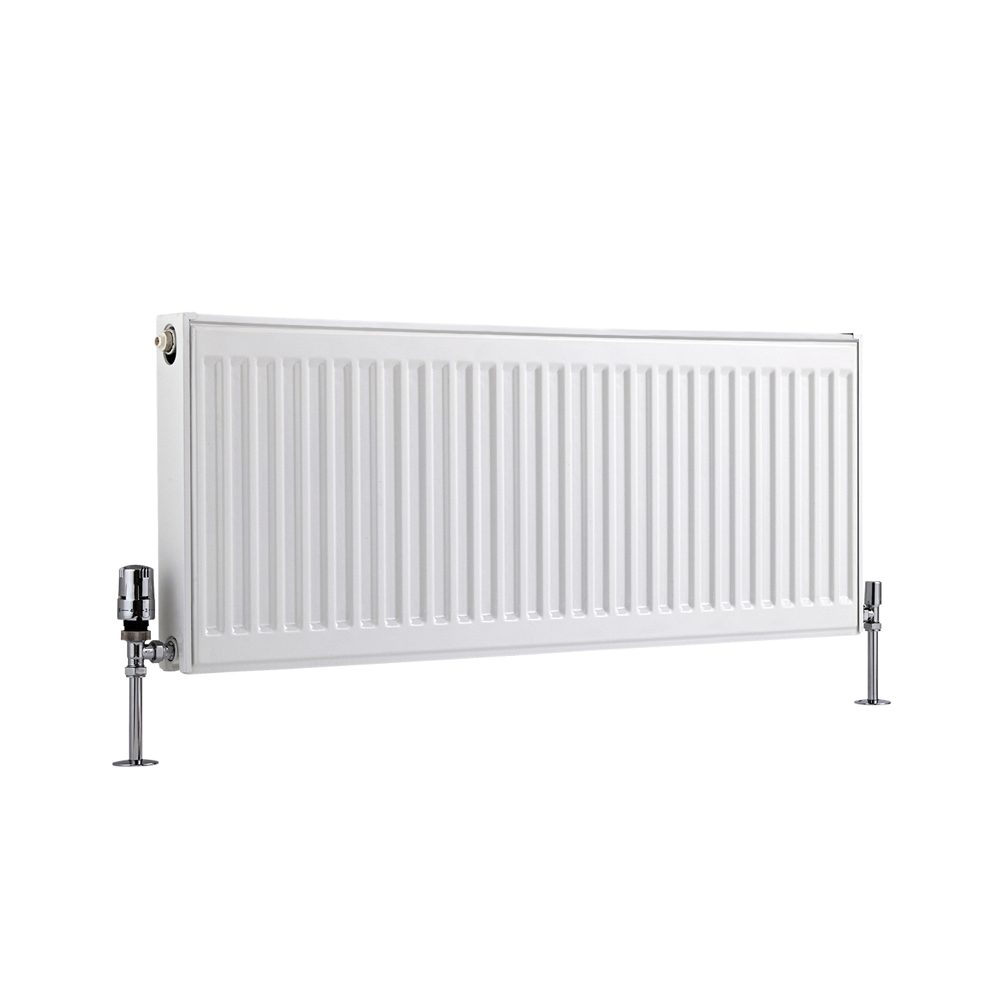Kompaktheizkörper Horizontal Typ 21 Weiß 400mm x 1000mm 956W - Eco