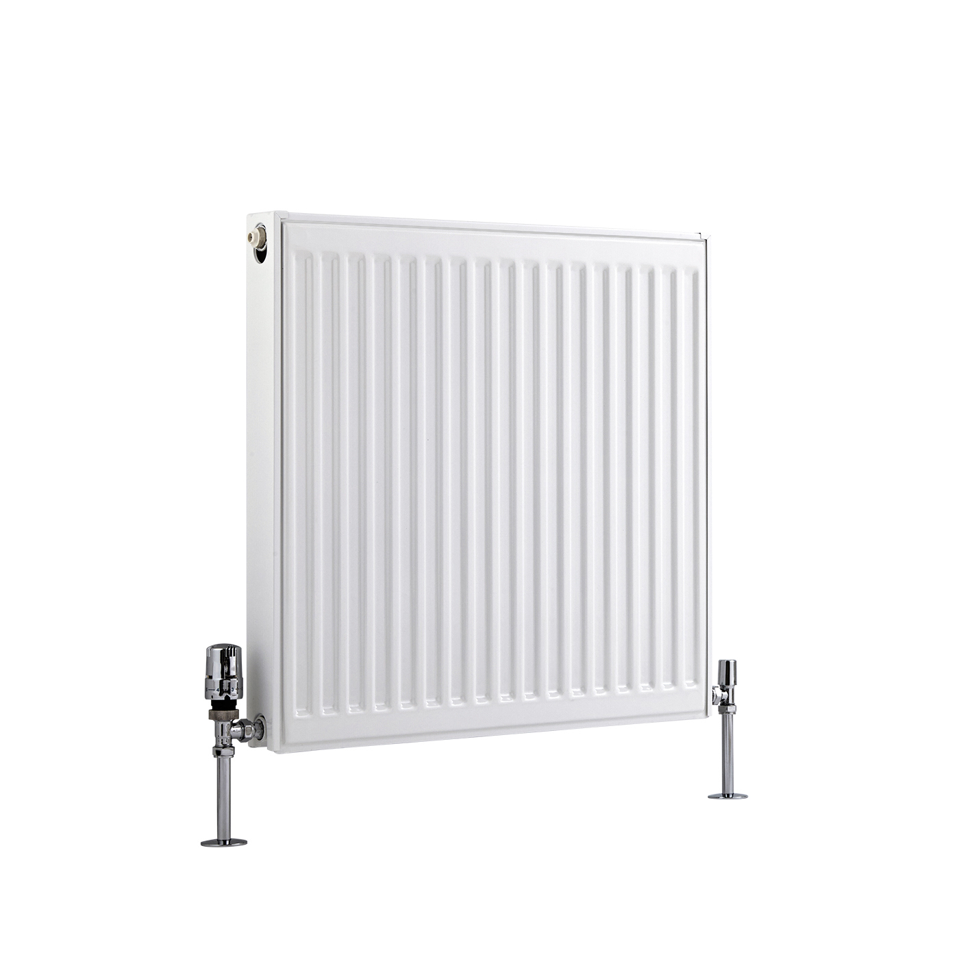 Kompaktheizkörper Horizontal Typ 21 Weiß 600mm x 600mm 803W - Eco
