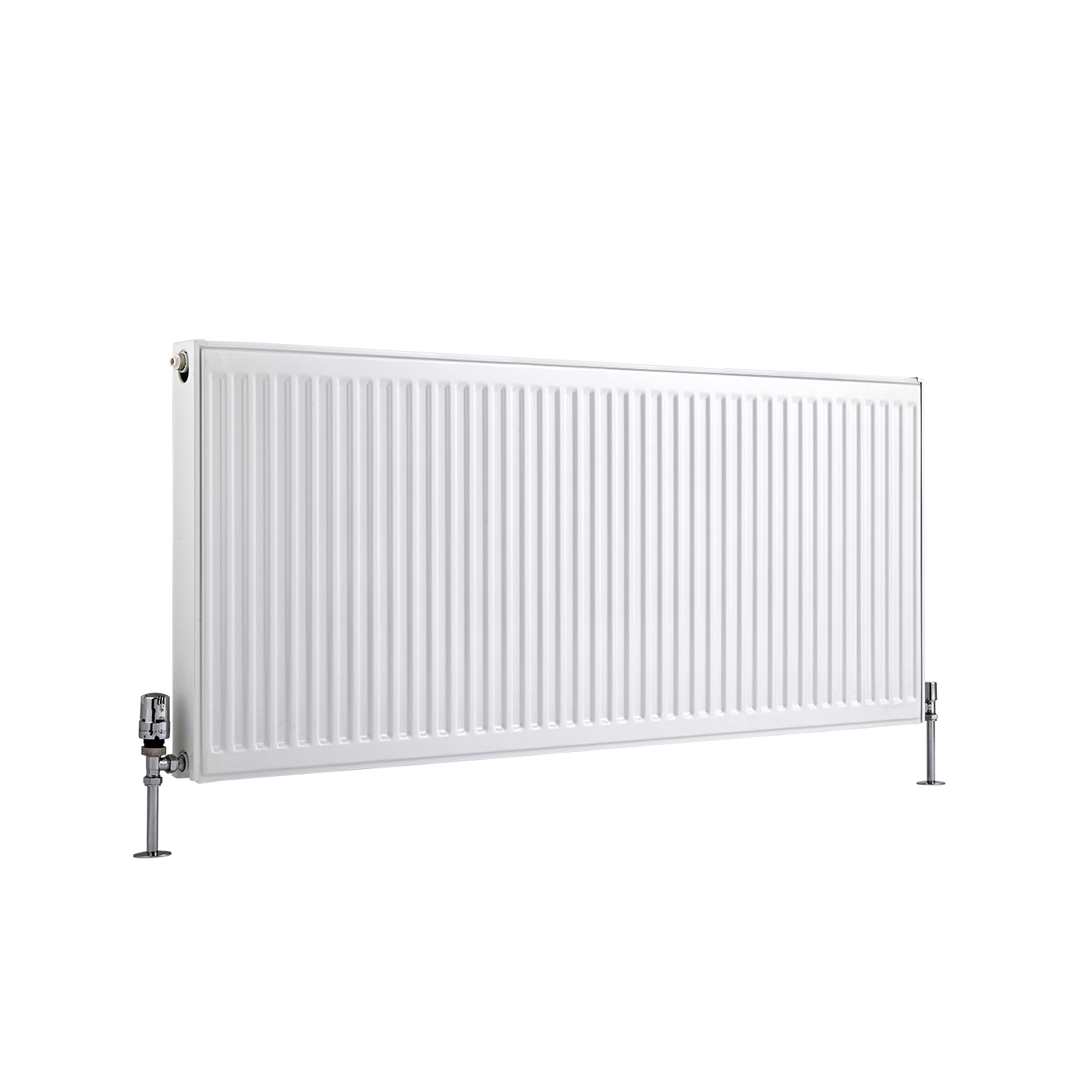 Kompaktheizkörper Horizontal Typ 21 Weiß 600mm x 1400mm 1874W - Eco