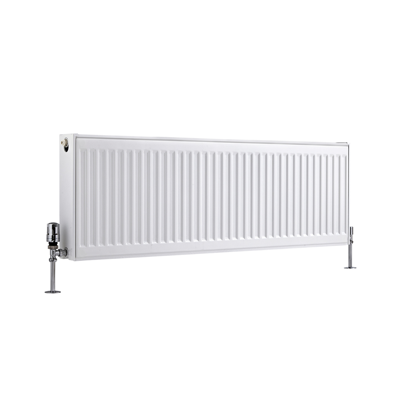Kompaktheizkörper Horizontal Typ 22 Weiß 400mm x 1200mm 1387W - Eco