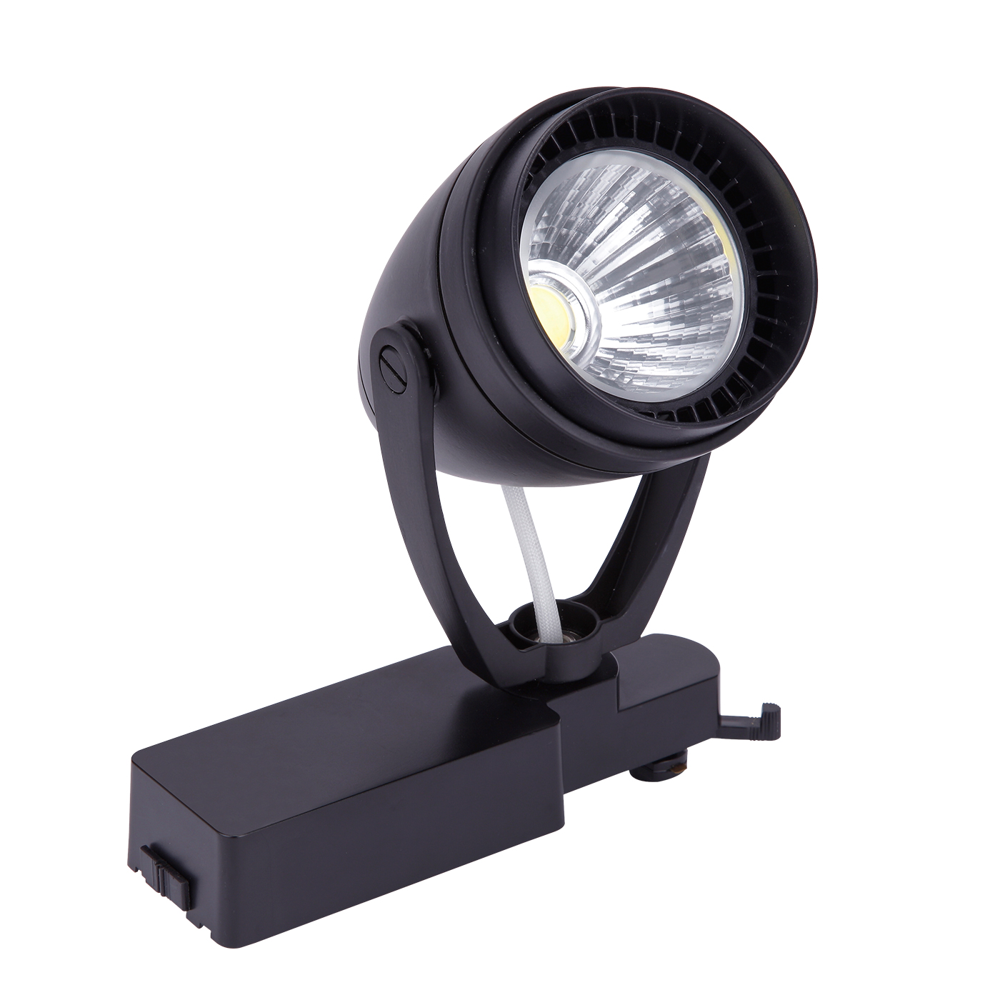 Biard 12W LED Schienenstrahler Schwarz