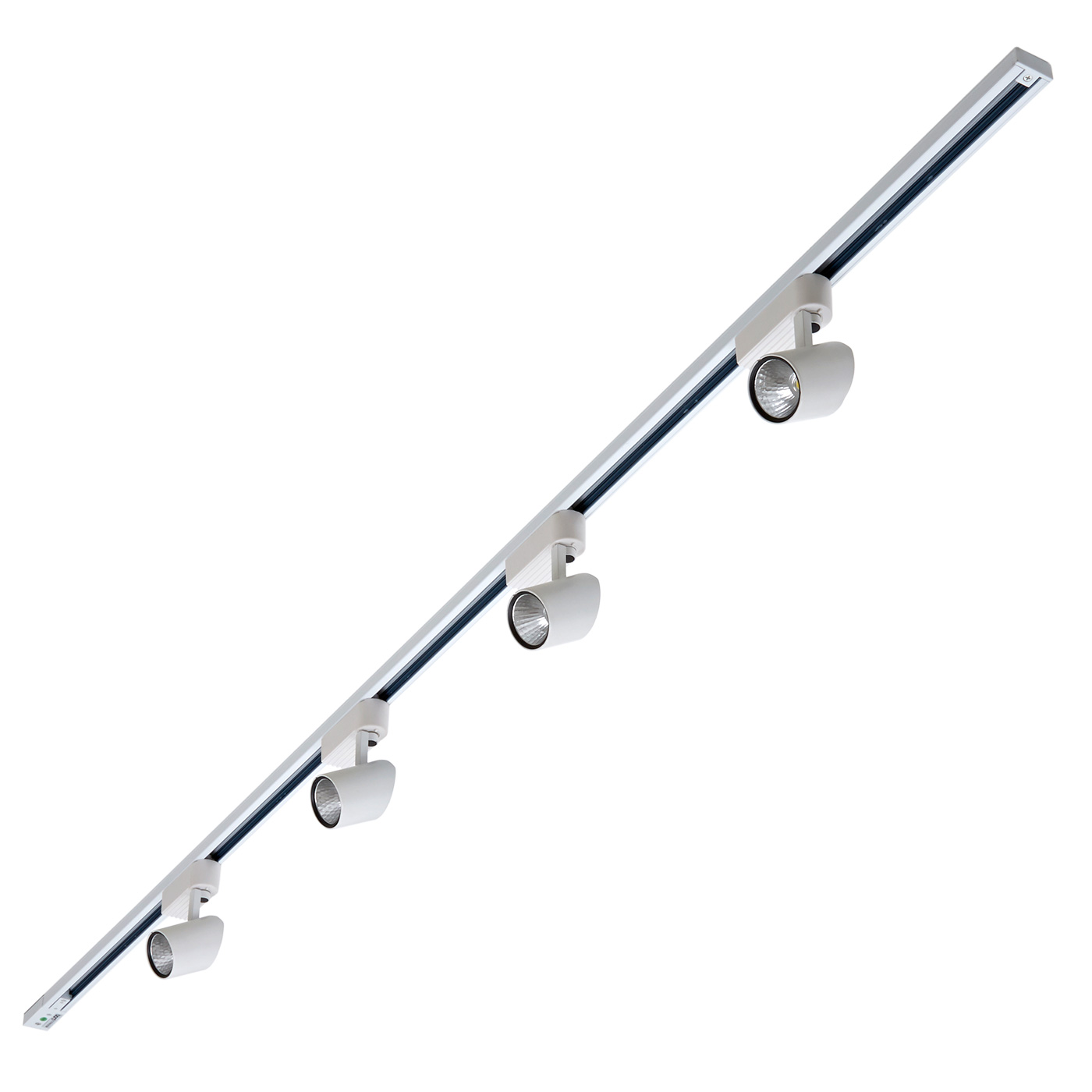 Biard 4x LED Schienenstrahler mit 2m Leiste Weiß