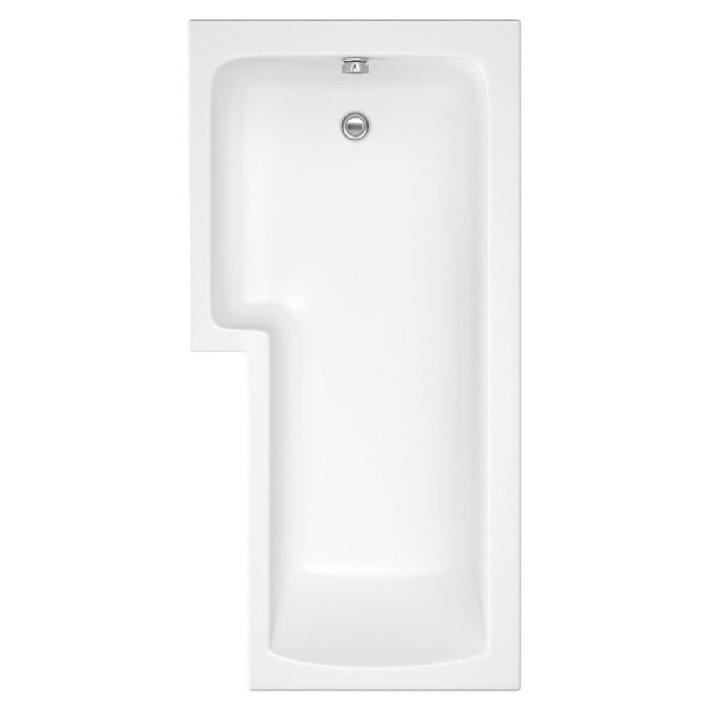 Moderne Dusch- und Badewanne für die linke Ecke 1700mm - ohne Paneel