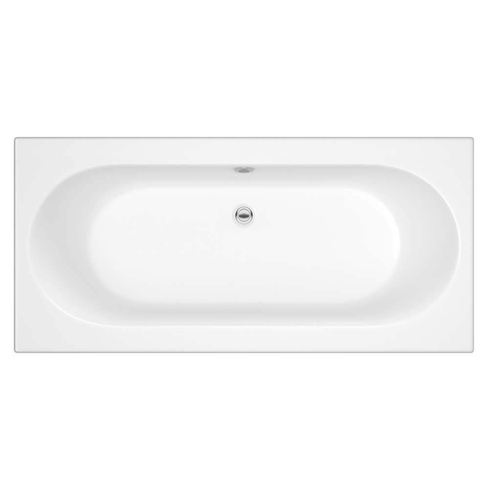 Standard Badewanne 1800mm x 800mm Oval - ohne Paneel