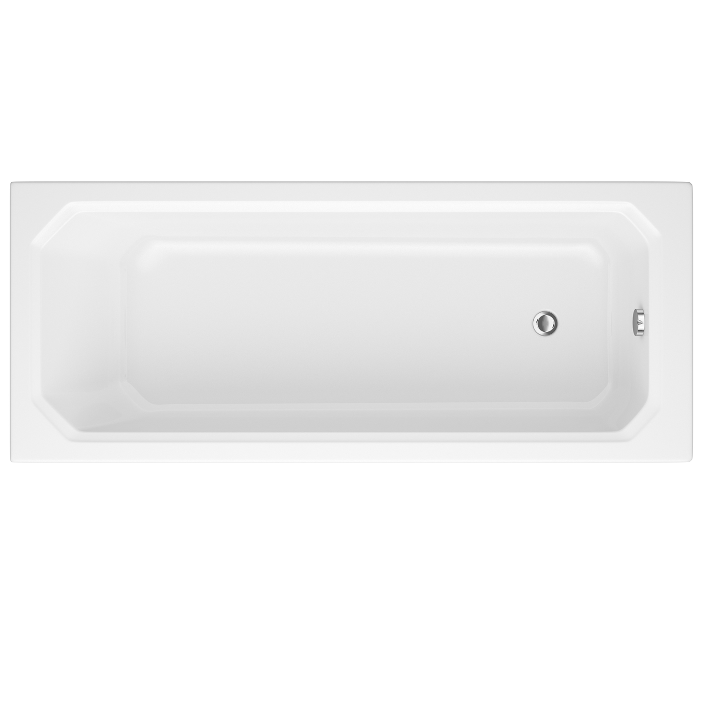 Art Deco Badewanne 1700mm x 750mm
