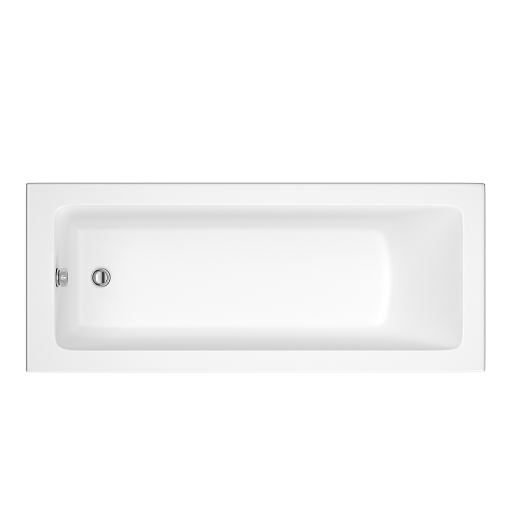 Einbau-Badewanne Rechteckbadewanne 1800mm x 800mm - ohne Panel