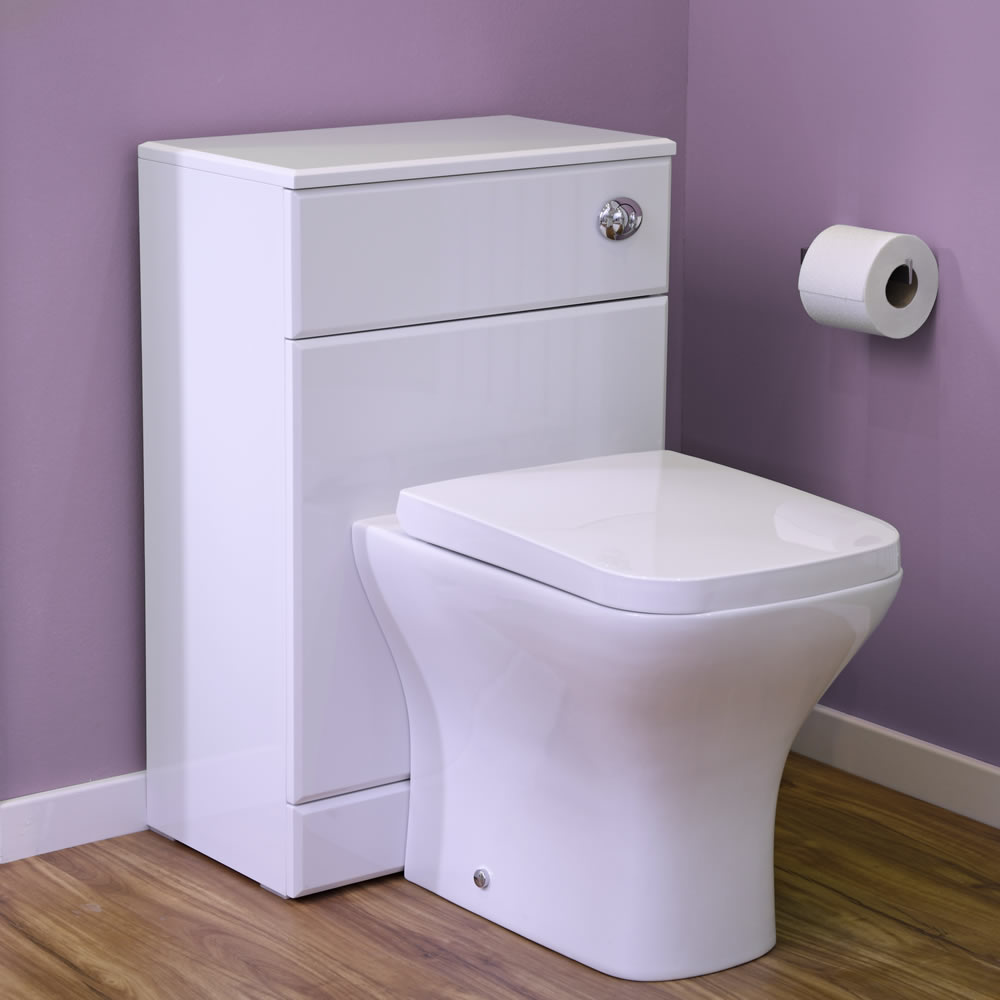 Moderne Toilette inkl. Sitz mit Absenkautomatik - Milton