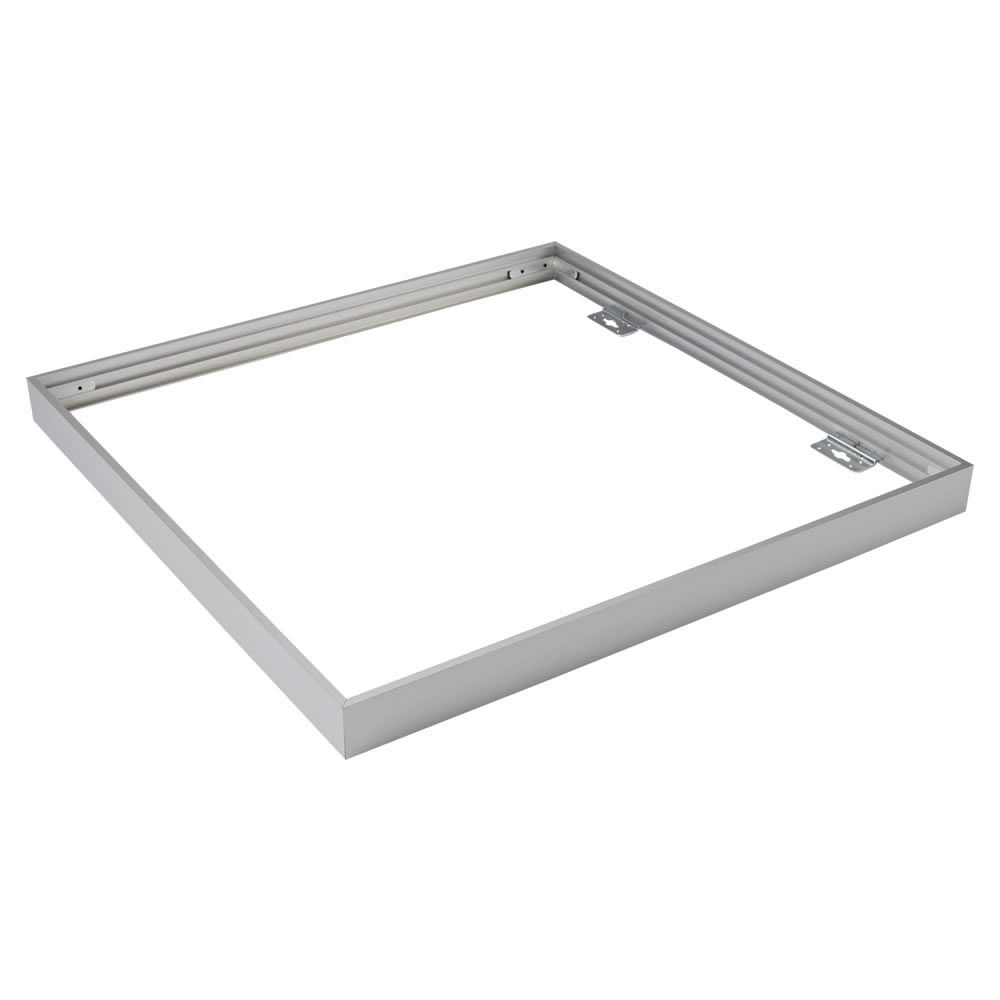 Biard Rahmen zur Oberflächenmontage, 60x60cm LED Paneellleuchte, Silber